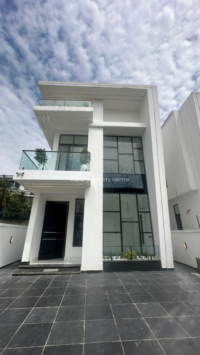 a Massive, Fully Detached 5 Bedroom Luxury Automated Duplex + Bq, Chevron, Lekki, Lagos, Detached Duplex for Sale