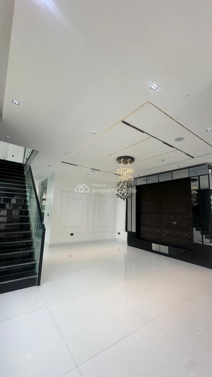 a Massive, Fully Detached 5 Bedroom Luxury Automated Duplex + Bq, Chevron, Lekki, Lagos, Detached Duplex for Sale