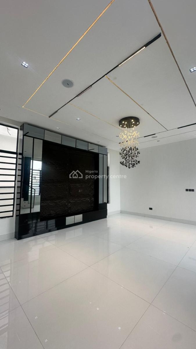 a Massive, Fully Detached 5 Bedroom Luxury Automated Duplex + Bq, Chevron, Lekki, Lagos, Detached Duplex for Sale