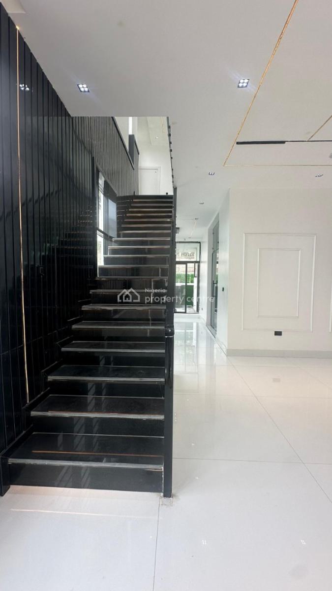 a Massive, Fully Detached 5 Bedroom Luxury Automated Duplex + Bq, Chevron, Lekki, Lagos, Detached Duplex for Sale