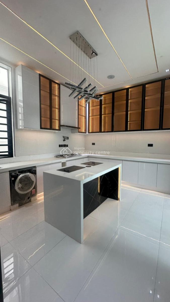 a Massive, Fully Detached 5 Bedroom Luxury Automated Duplex + Bq, Chevron, Lekki, Lagos, Detached Duplex for Sale