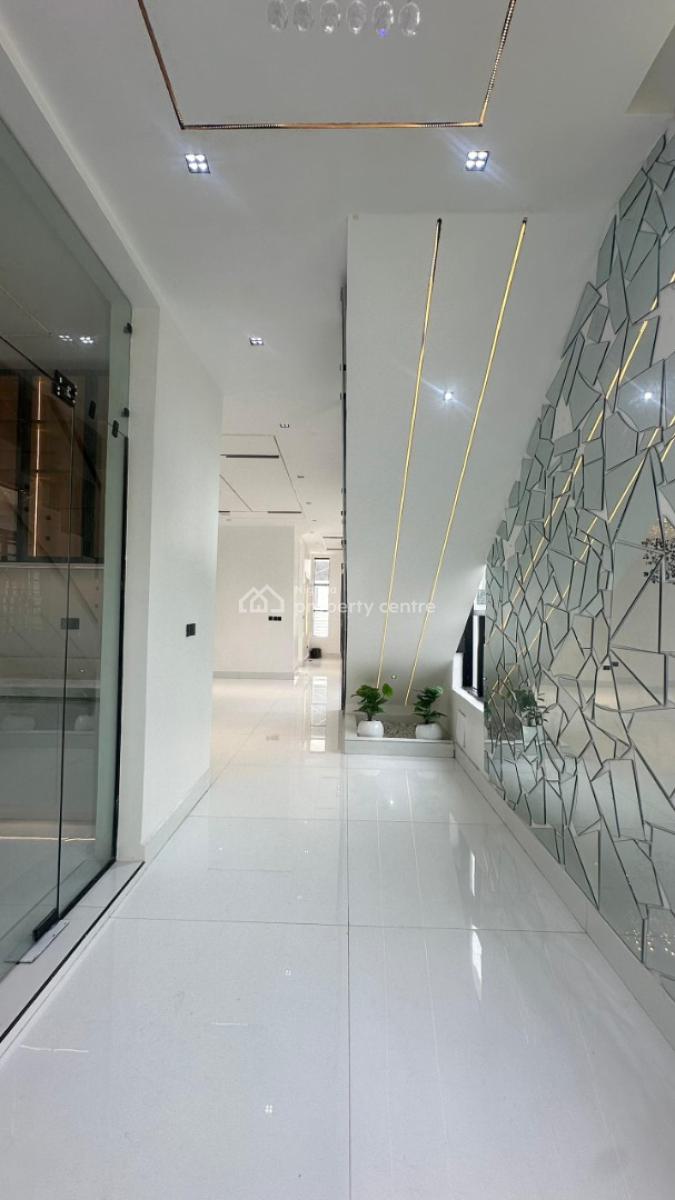 a Massive, Fully Detached 5 Bedroom Luxury Automated Duplex + Bq, Chevron, Lekki, Lagos, Detached Duplex for Sale