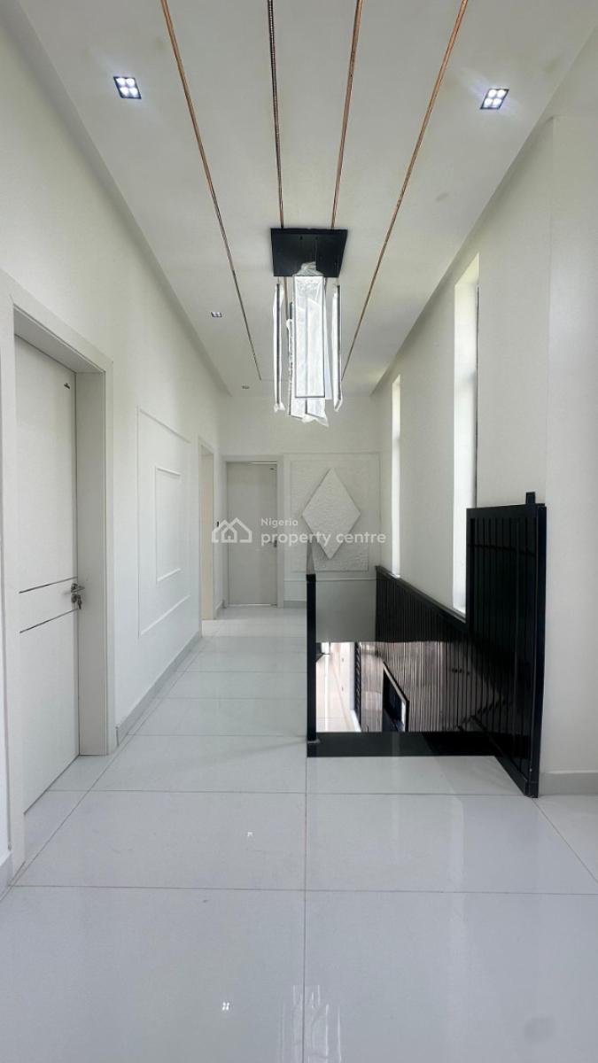 a Massive, Fully Detached 5 Bedroom Luxury Automated Duplex + Bq, Chevron, Lekki, Lagos, Detached Duplex for Sale