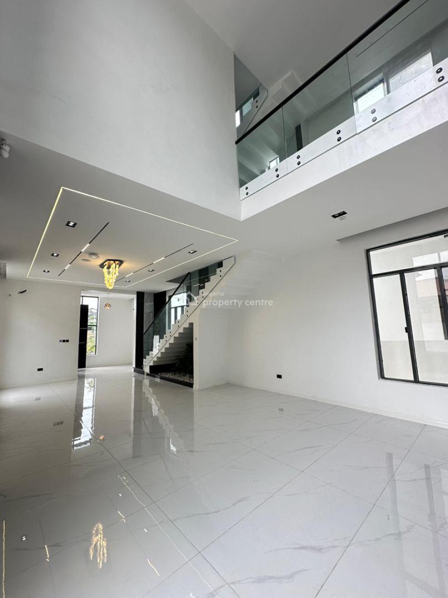 Exquisite Spacious 5 Bedroom Fully Detached Duplex with Bq, Swimming Pool, Chevron, Lekki, Lagos, Detached Duplex for Sale