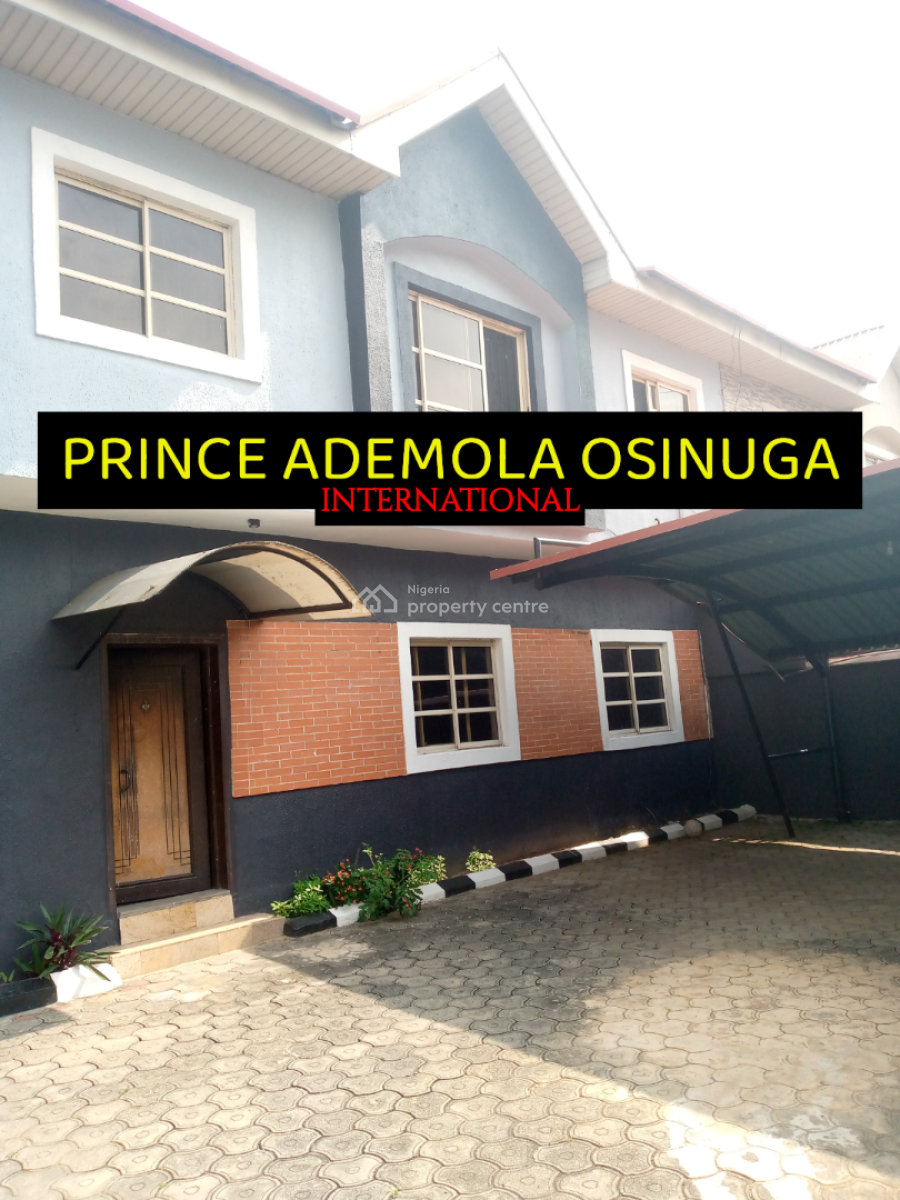 Self Serviced 4 Bedroom Semi Detached House + 2 Rooms Bq, Parkview, Ikoyi, Lagos, Semi-detached Duplex for Rent