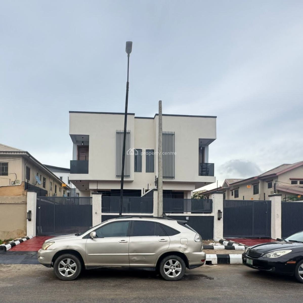 Elegant 4 Bedroom Semi Detached Duplex with a Room Bq, Gra Phase 1, Magodo, Lagos, Semi-detached Duplex for Sale