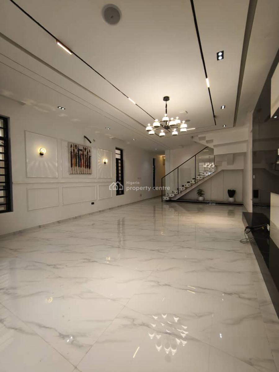 Luxury 5 Bedroom Fully Detached Plus Swimming Pool and Bq ., Chevron, Lekki Lagos., Lekki, Lagos, Detached Duplex for Sale