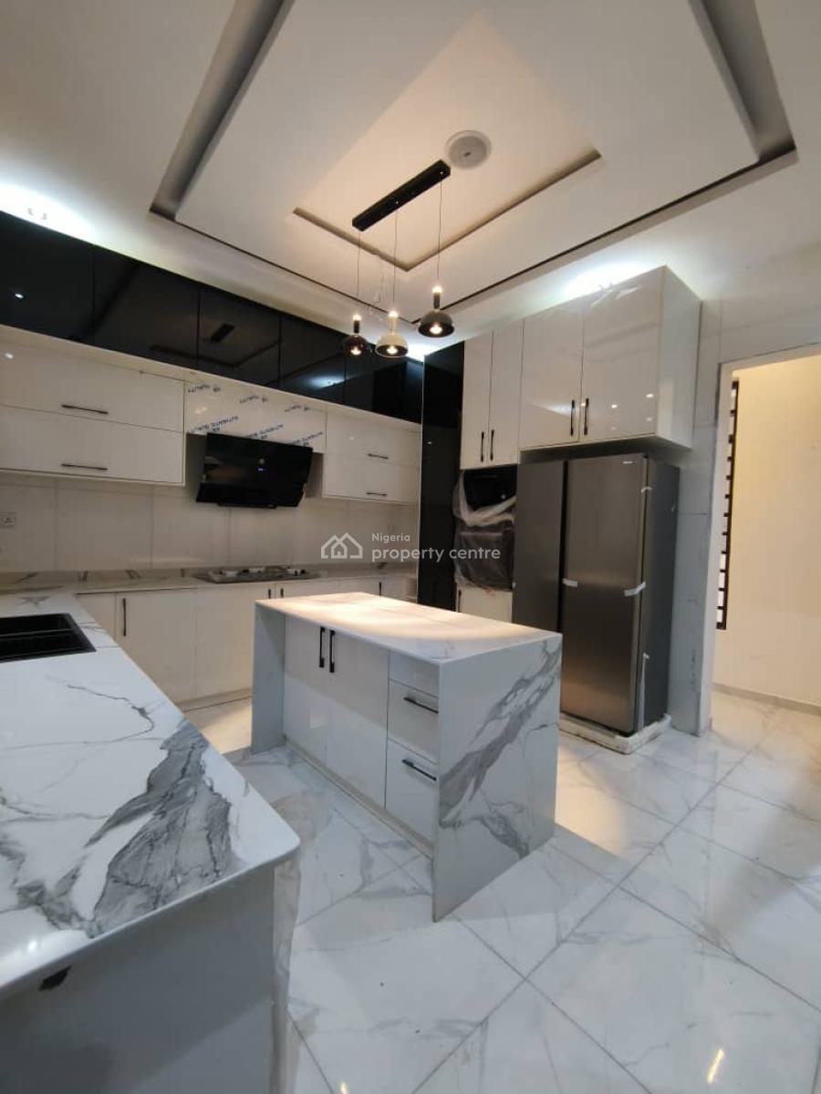 Luxury 5 Bedroom Fully Detached Plus Swimming Pool and Bq ., Chevron, Lekki Lagos., Lekki, Lagos, Detached Duplex for Sale