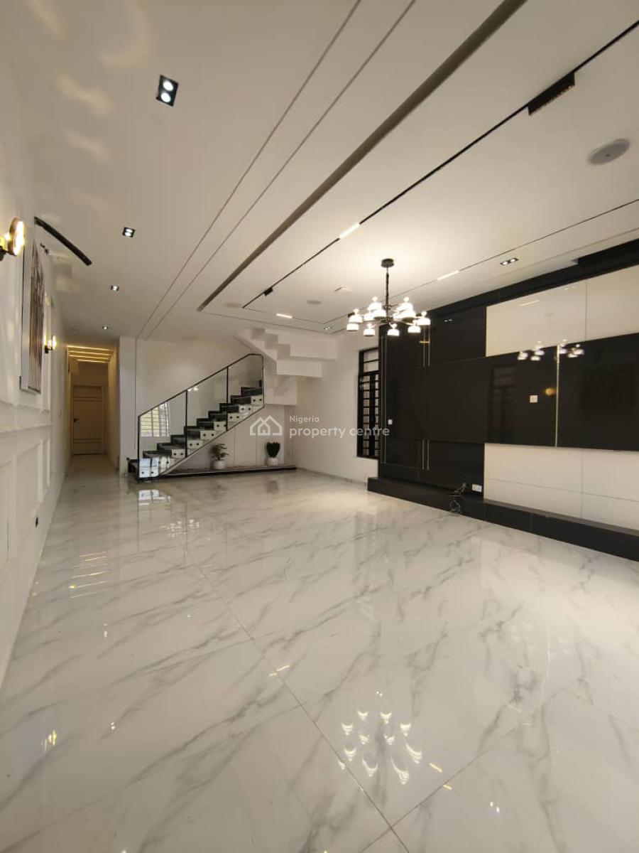 Luxury 5 Bedroom Fully Detached Plus Swimming Pool and Bq ., Chevron, Lekki Lagos., Lekki, Lagos, Detached Duplex for Sale