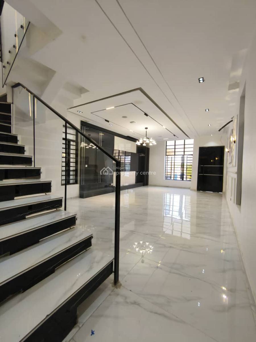 Luxury 5 Bedroom Fully Detached Plus Swimming Pool and Bq ., Chevron, Lekki Lagos., Lekki, Lagos, Detached Duplex for Sale