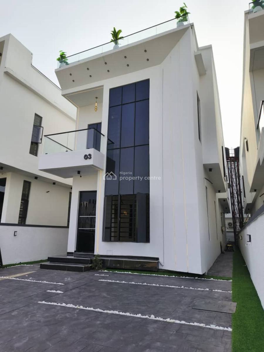 Luxury 5 Bedroom Fully Detached Plus Swimming Pool and Bq ., Chevron, Lekki Lagos., Lekki, Lagos, Detached Duplex for Sale