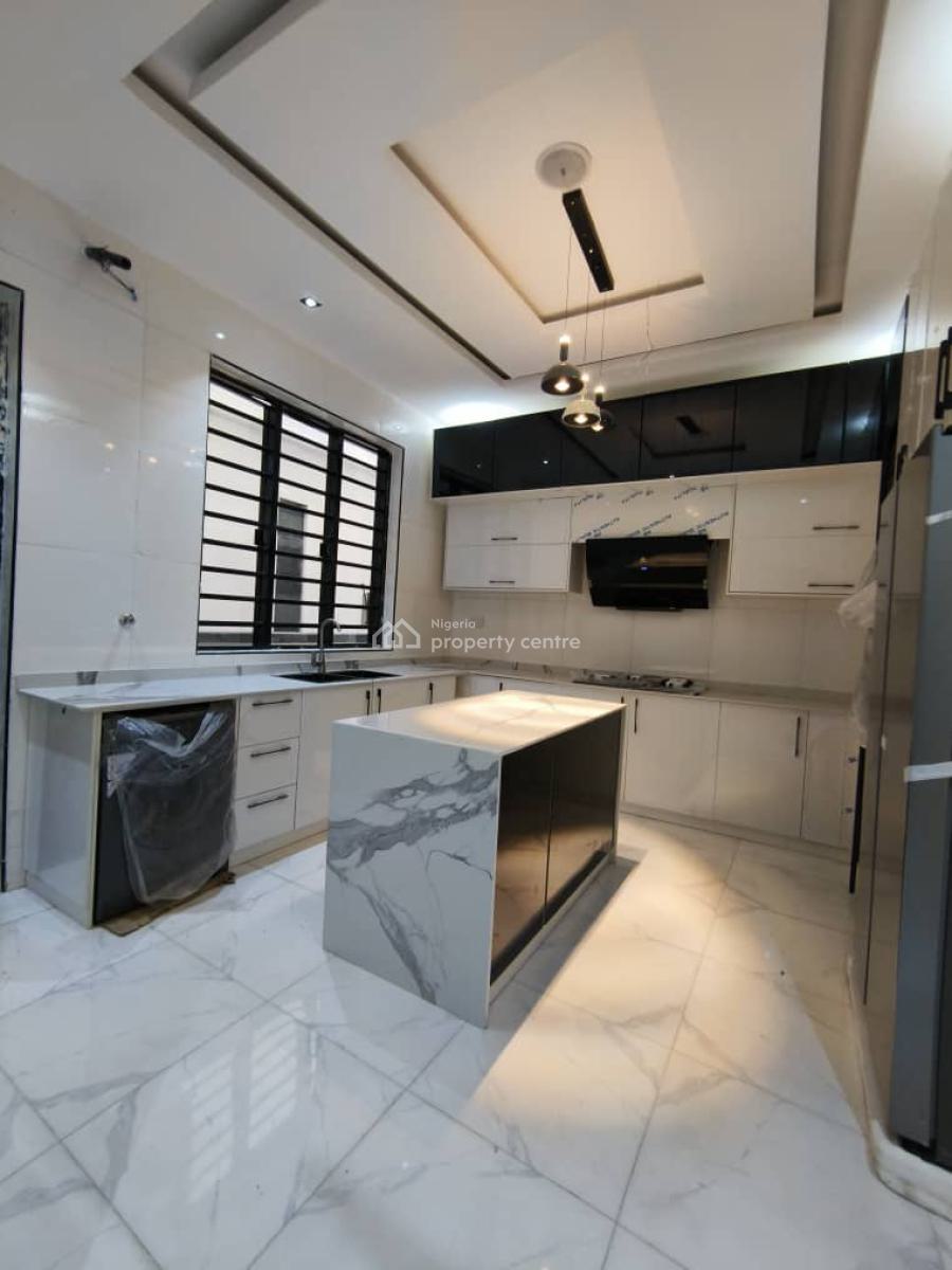 Luxury 5 Bedroom Fully Detached Plus Swimming Pool and Bq ., Chevron, Lekki Lagos., Lekki, Lagos, Detached Duplex for Sale