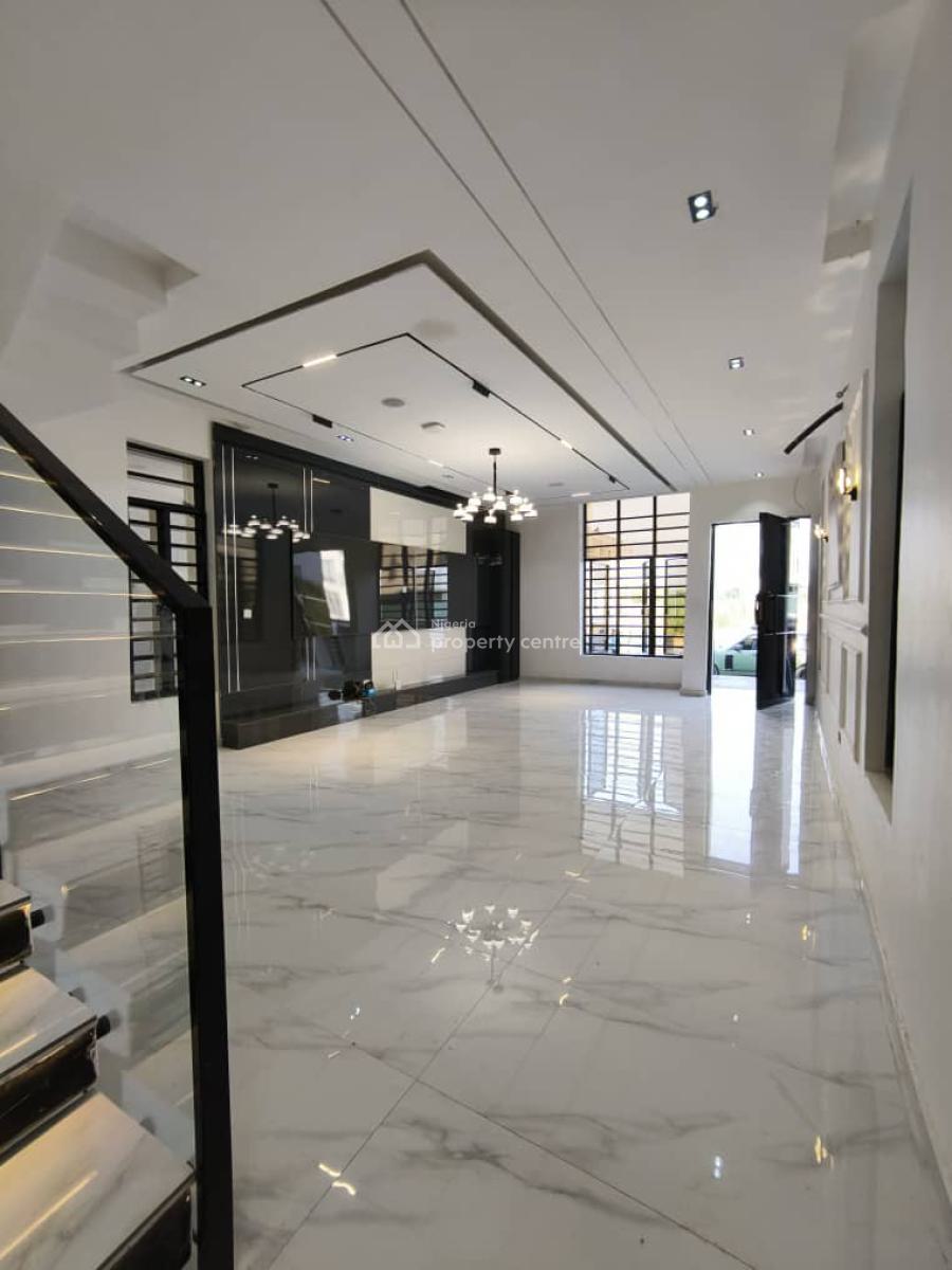 Luxury 5 Bedroom Fully Detached Plus Swimming Pool and Bq ., Chevron, Lekki Lagos., Lekki, Lagos, Detached Duplex for Sale