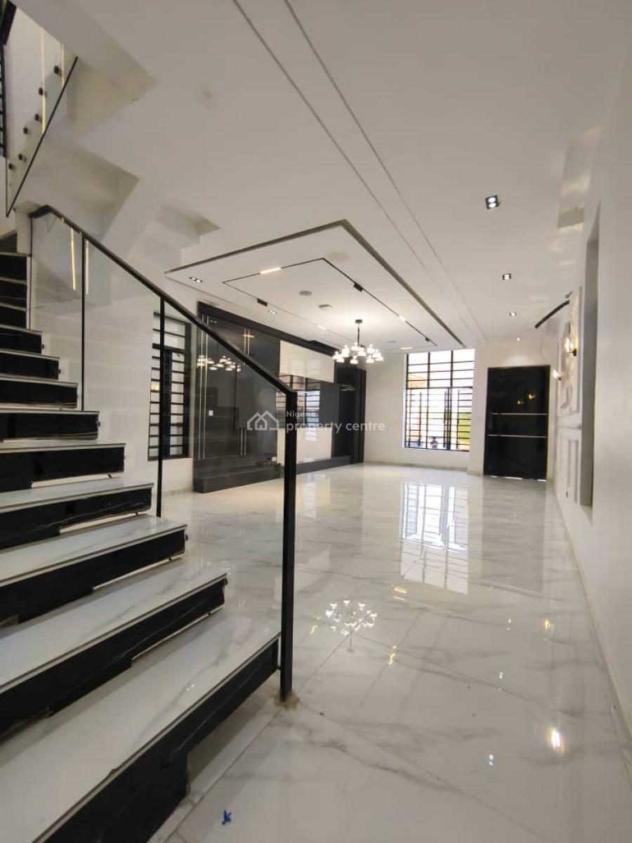 Luxury 5 Bedroom Fully Detached Plus Swimming Pool and Bq ., Chevron, Lekki Lagos., Lekki, Lagos, Detached Duplex for Sale