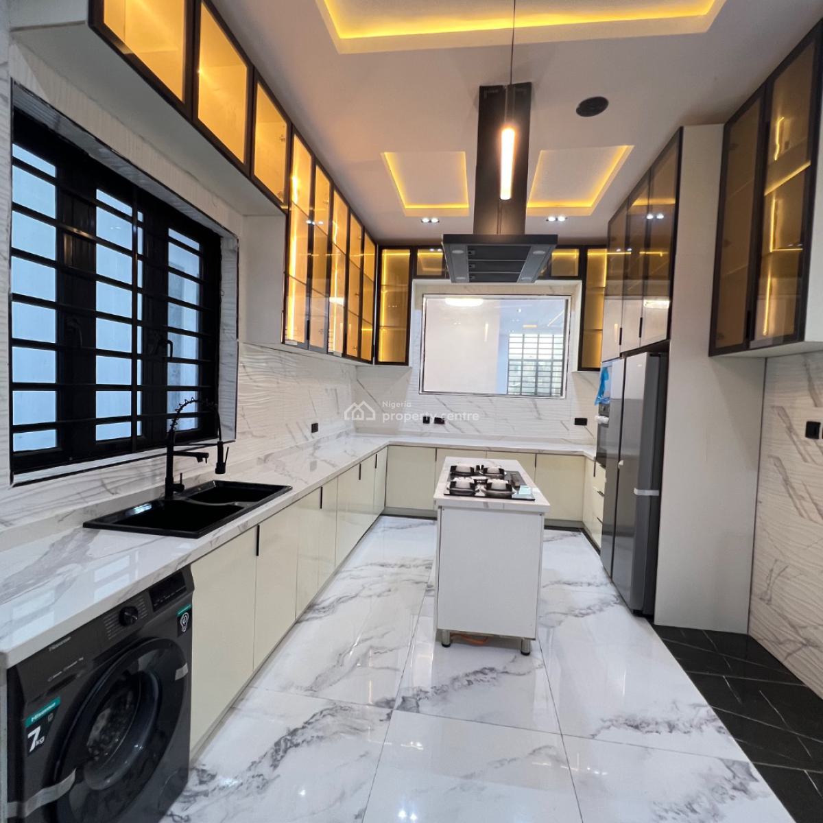 5 Bedroom & Bq, Ikota, Lekki, Lagos, Detached Duplex for Sale