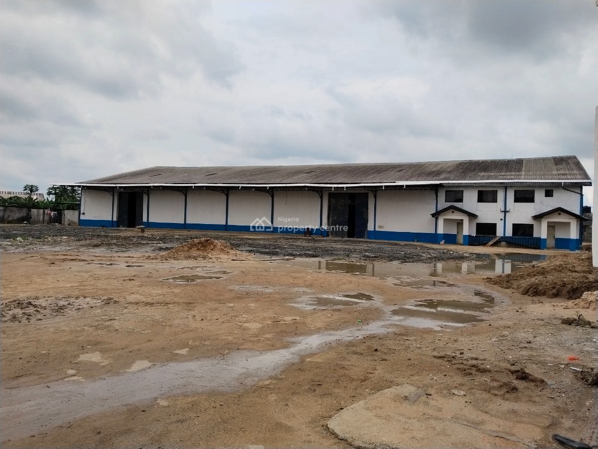 Well Located Measuring Approximately 1,000 Square Metres with Offices, Off Eneka Road, Elimbu, Port Harcourt, Rivers, Warehouse for Rent