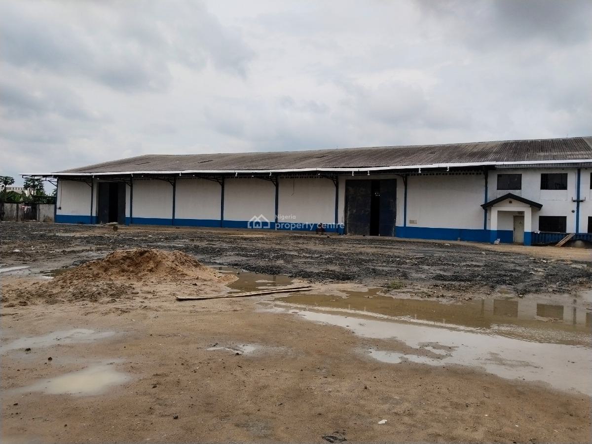 Well Located Measuring Approximately 1,000 Square Metres with Offices, Off Eneka Road, Elimbu, Port Harcourt, Rivers, Warehouse for Rent