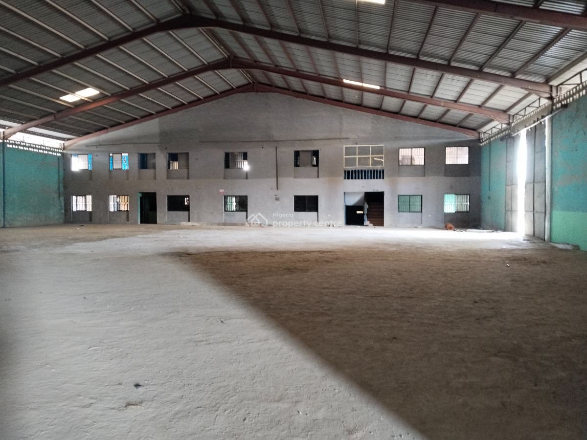 Well Located Measuring Approximately 1,000 Square Metres with Offices, Off Eneka Road, Elimbu, Port Harcourt, Rivers, Warehouse for Rent