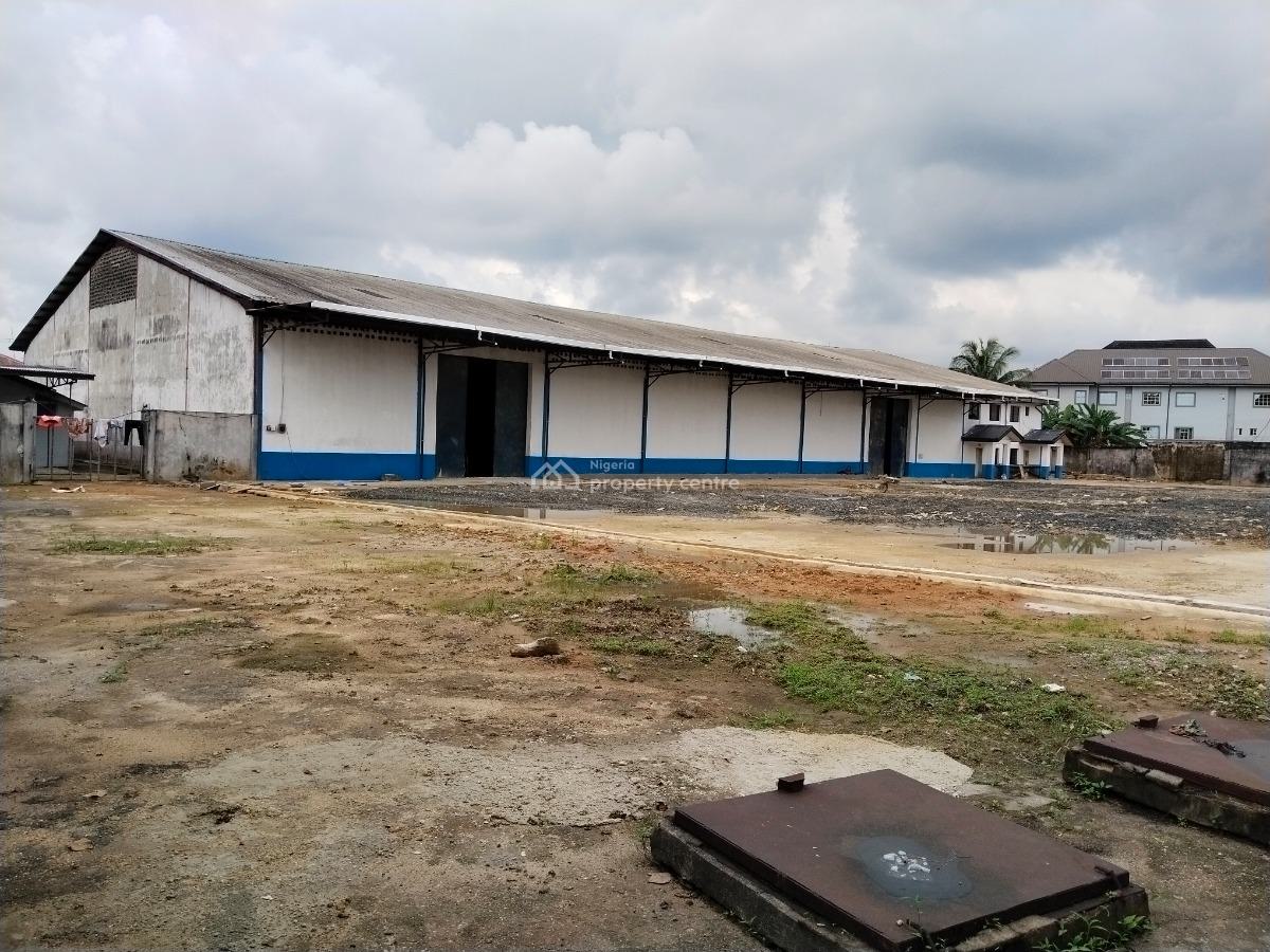 Well Located Measuring Approximately 1,000 Square Metres with Offices, Off Eneka Road, Elimbu, Port Harcourt, Rivers, Warehouse for Rent