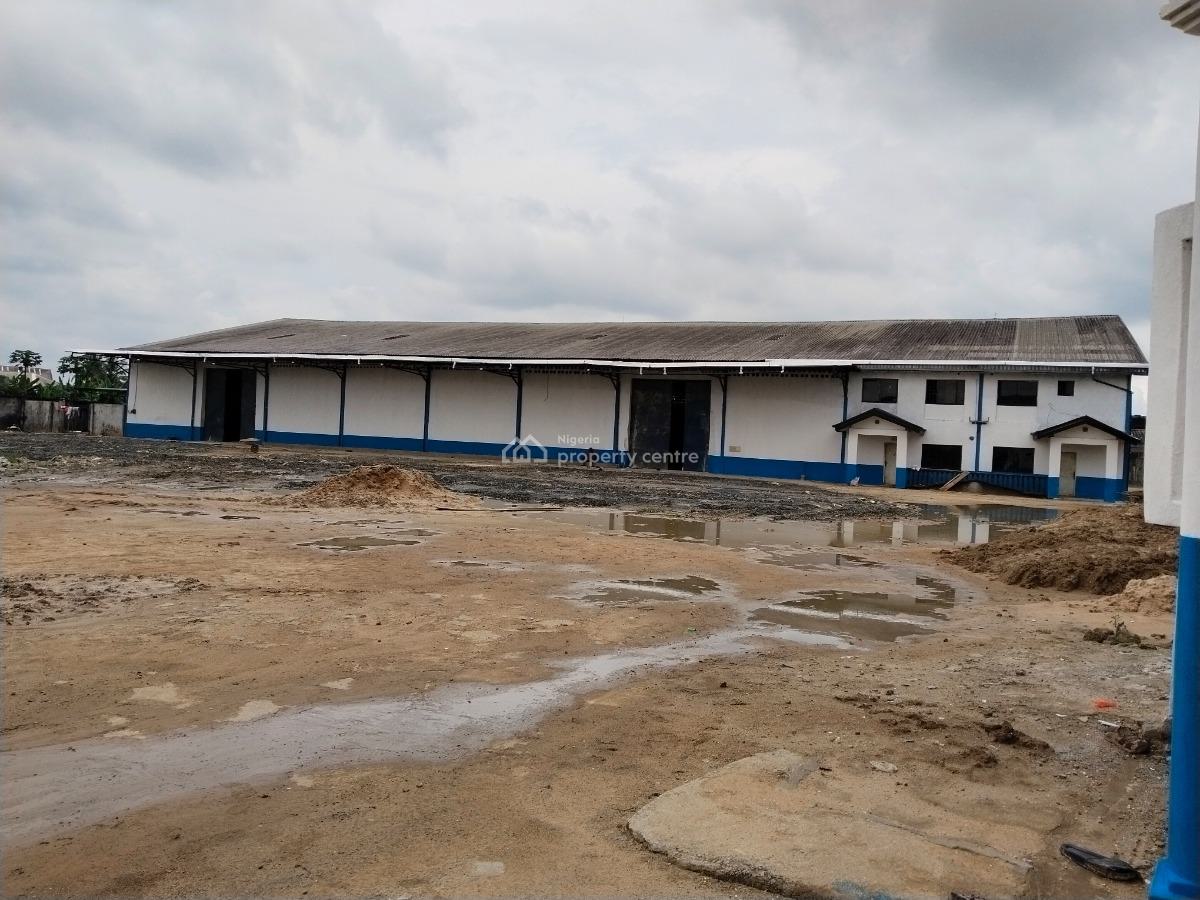 Well Located Measuring Approximately 1,000 Square Metres with Offices, Off Eneka Road, Elimbu, Port Harcourt, Rivers, Warehouse for Rent