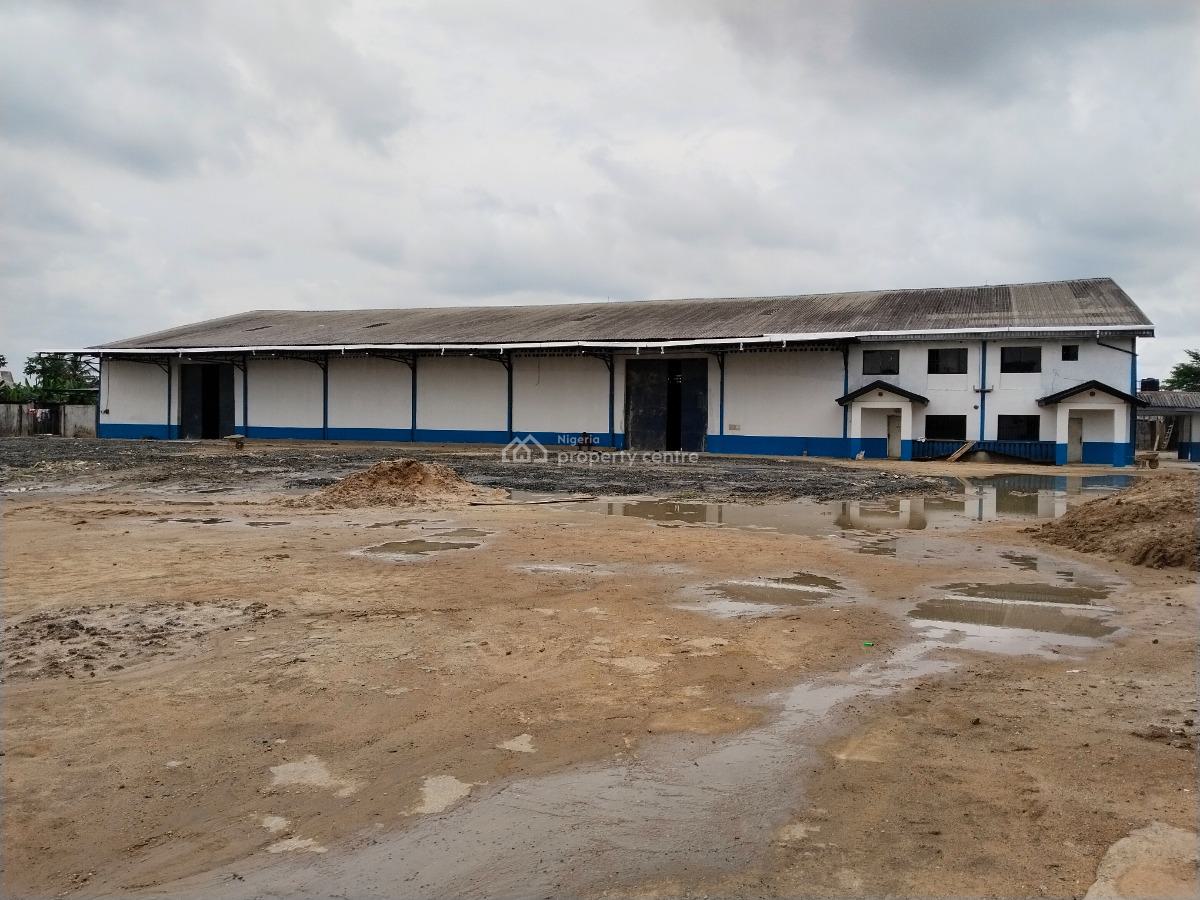 Well Located Measuring Approximately 1,000 Square Metres with Offices, Off Eneka Road, Elimbu, Port Harcourt, Rivers, Warehouse for Rent