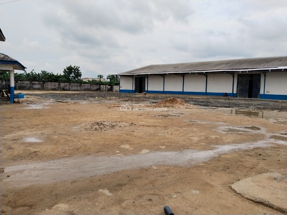 Well Located Measuring Approximately 1,000 Square Metres with Offices, Off Eneka Road, Elimbu, Port Harcourt, Rivers, Warehouse for Rent