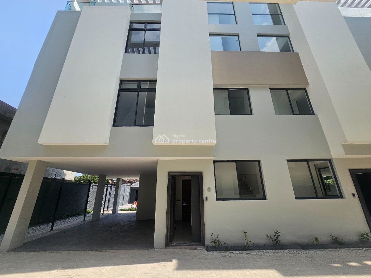 Luxury 4 Bedroom Semi Detached Duplex with Bq in a Mini-estate, Off Thompson Avenue, Old Ikoyi, Ikoyi, Lagos, Semi-detached Duplex for Sale