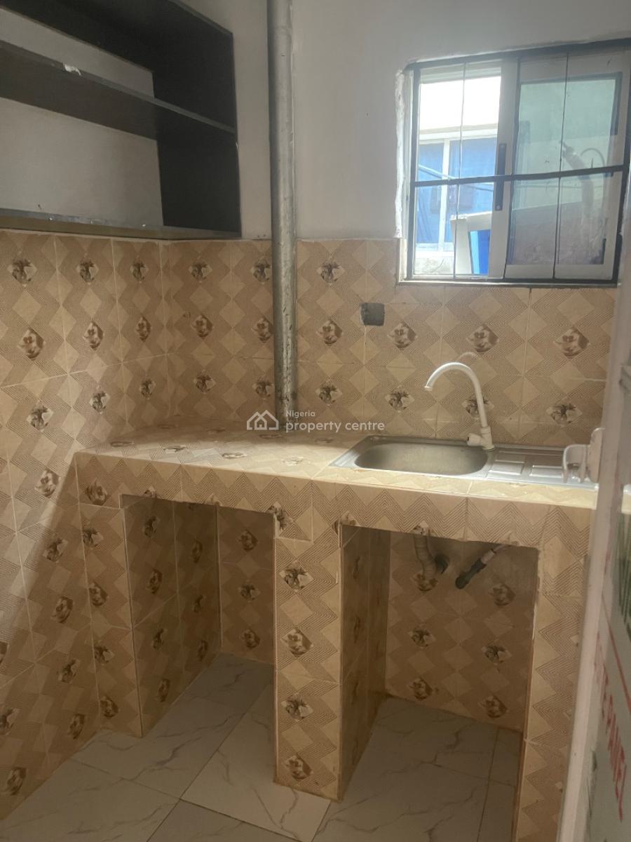 Luxury Mini Flat with Two Toilets Inside Decent Estate, Theranex Estate, Sangotedo, Ajah, Lagos, Mini Flat (room and Parlour) for Rent