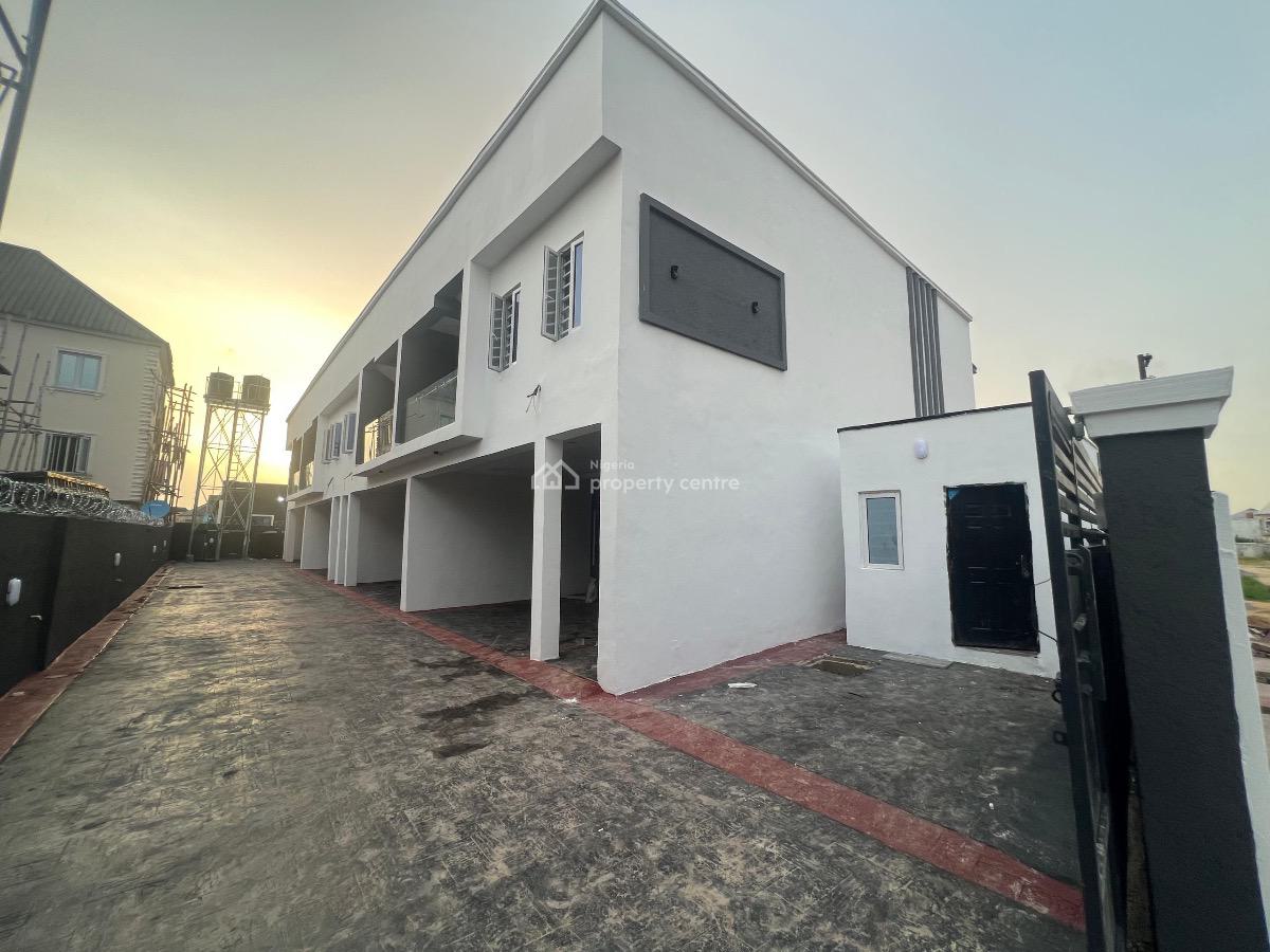 3 Bedroom Terrace Duplex with Bq, Langbasa, Off Addo Road, Ajah, Lagos, Terraced Duplex for Sale