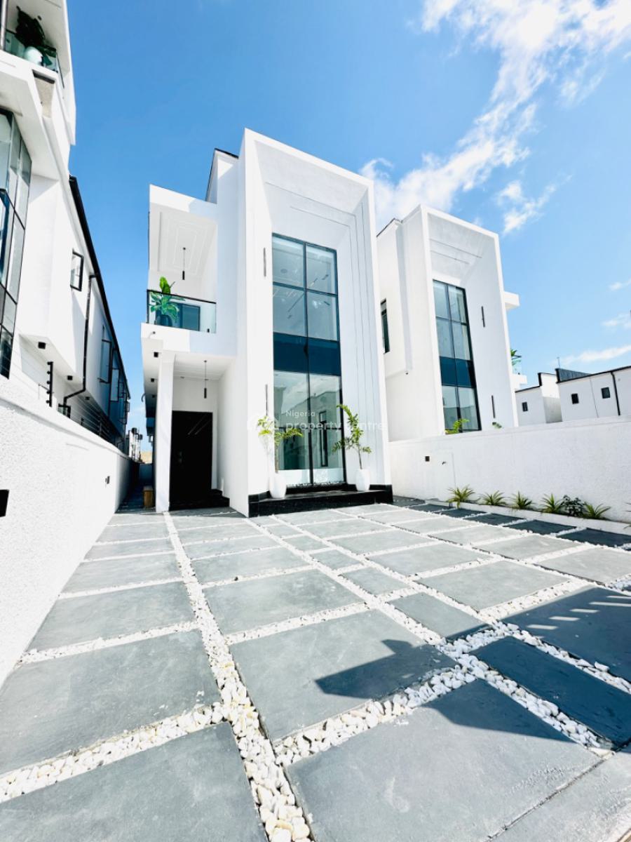 Contemporary 5 Bedrooms Detached Duplex with Swimming Pool, Ajah, Lekki, Lagos, Detached Duplex for Sale