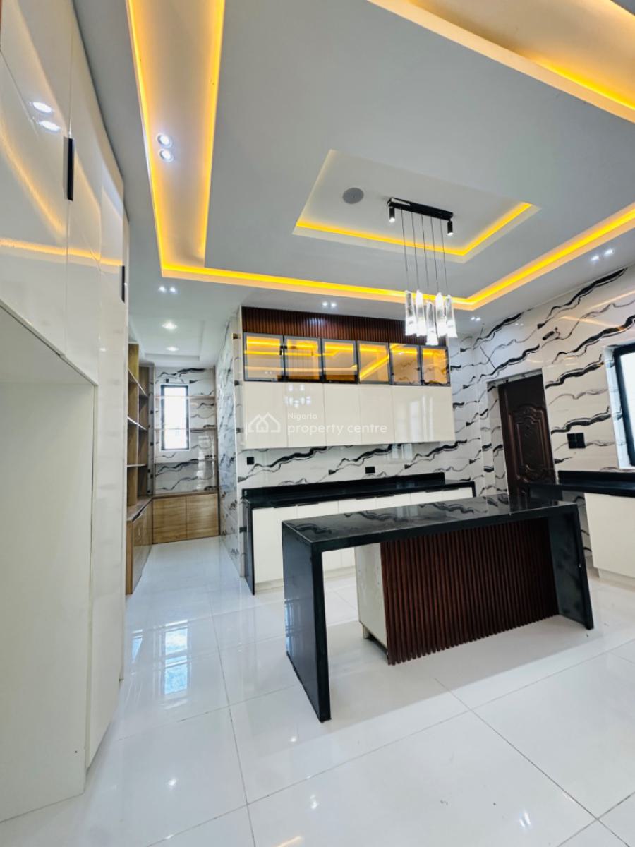 Contemporary 5 Bedrooms Detached Duplex with Swimming Pool, Ajah, Lekki, Lagos, Detached Duplex for Sale
