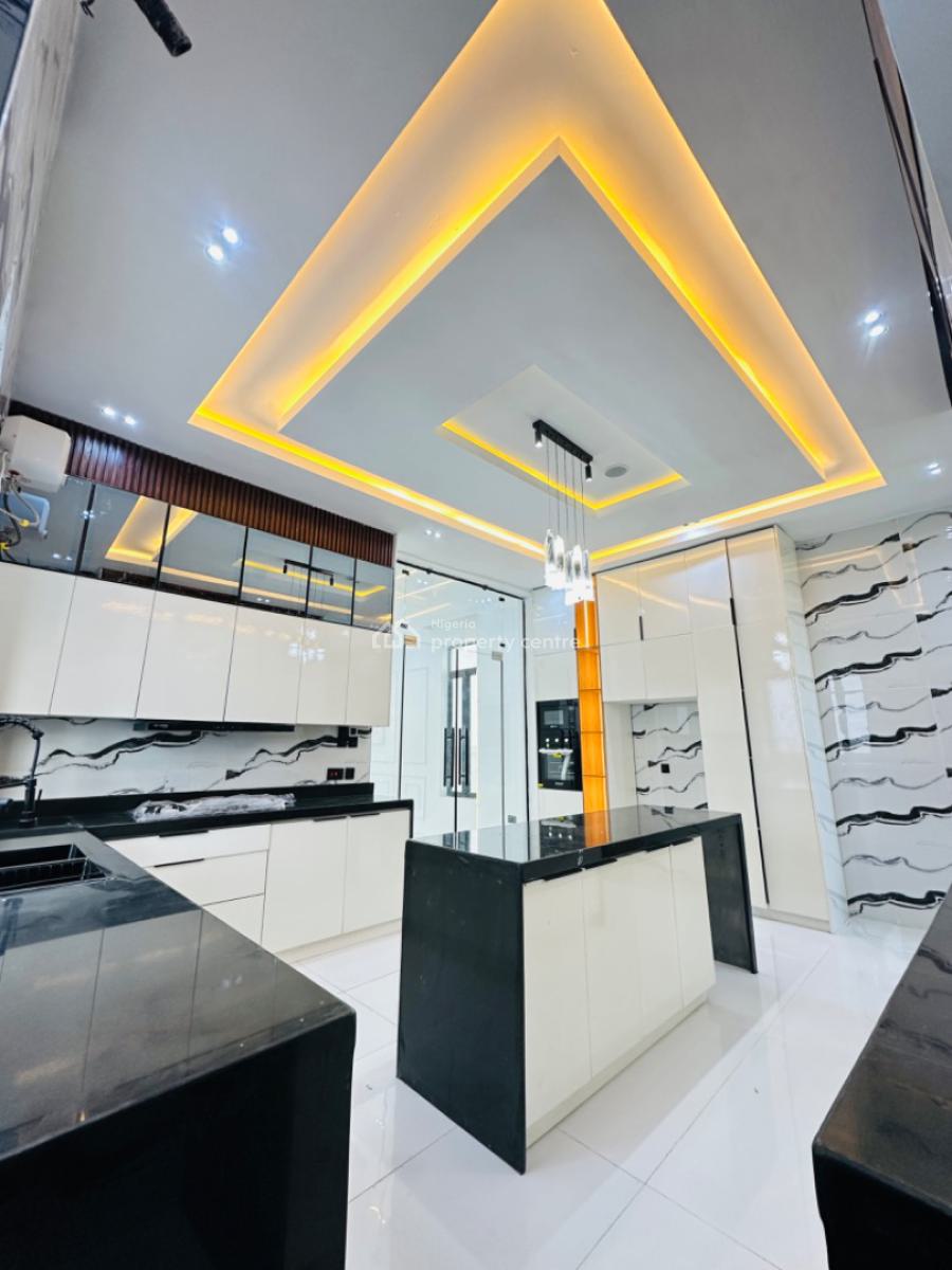 Contemporary 5 Bedrooms Detached Duplex with Swimming Pool, Ajah, Lekki, Lagos, Detached Duplex for Sale