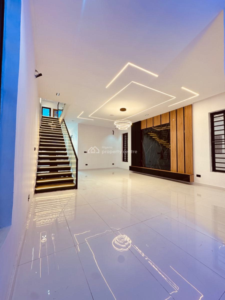 Contemporary 5 Bedrooms Detached Duplex with Swimming Pool, Ajah, Lekki, Lagos, Detached Duplex for Sale