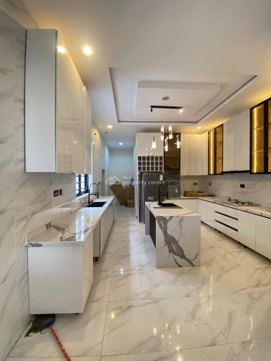 5 Bedroom Fully Detached Duplex with Pool, Cinema, Penthouse, Ologolo, Lekki, Lagos, Detached Duplex for Sale