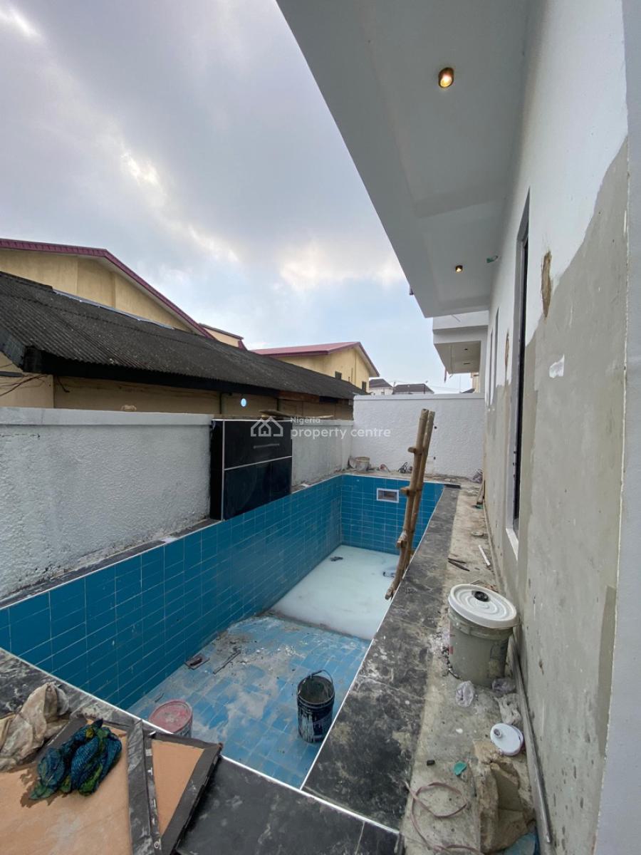 5 Bedroom Fully Detached Duplex with Pool, Cinema, Penthouse, Ologolo, Lekki, Lagos, Detached Duplex for Sale
