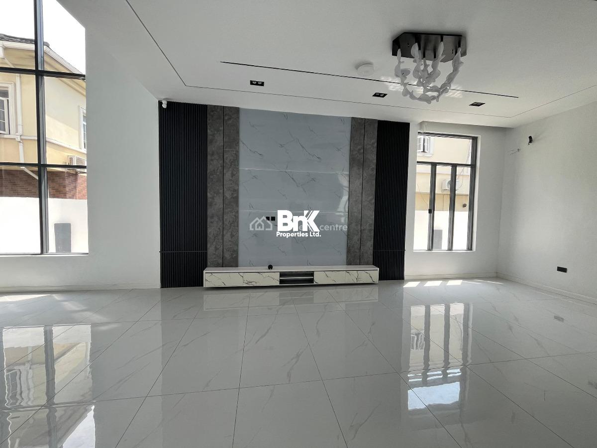 Brand New 2 Units of 5 Bedroom Fully Detached Duplex with a Room Bq, Chevron Estate, Lekki, Lagos, Detached Duplex for Sale