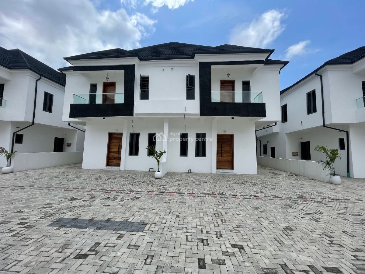 Brand New 4-bedroom Semi-detached Duplex, Harris Drive, Vgc, Lekki, Lagos, Semi-detached Duplex for Rent