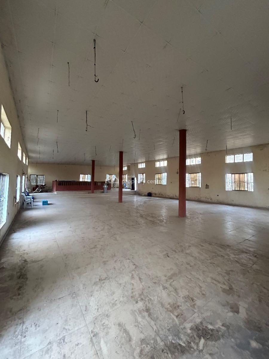a Well Structured Building That Can Be Used for Church, Event Centre, Benson, Ogbomosho Inside, Ikorodu, Lagos, Church for Sale