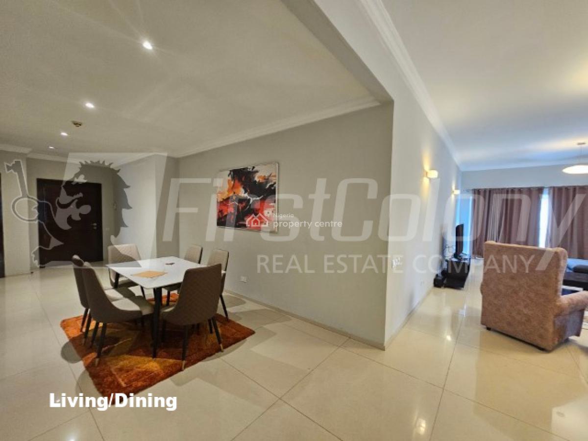 Furnished 3 Bedroom Luxury Apartment with Excellent Facilities, Victoria Island (vi), Lagos, Flat / Apartment for Rent