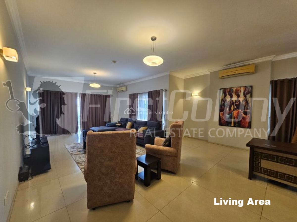 Furnished 3 Bedroom Luxury Apartment with Excellent Facilities, Victoria Island (vi), Lagos, Flat / Apartment for Rent