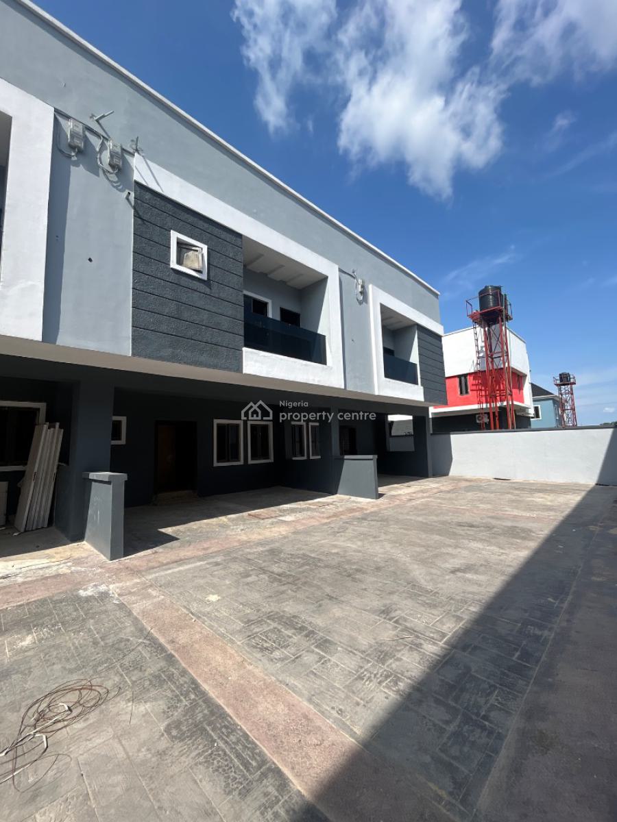 Semi-finished 3 Bedroom Terrace Duplex with Bq, Greenwich Garden Estate, Alapere, Ketu, Lagos, Terraced Duplex for Sale