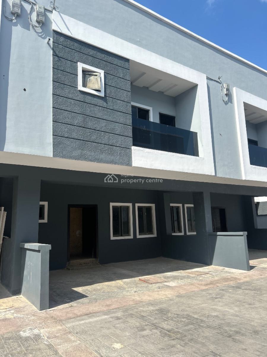 Semi-finished 3 Bedroom Terrace Duplex with Bq, Greenwich Garden Estate, Alapere, Ketu, Lagos, Terraced Duplex for Sale