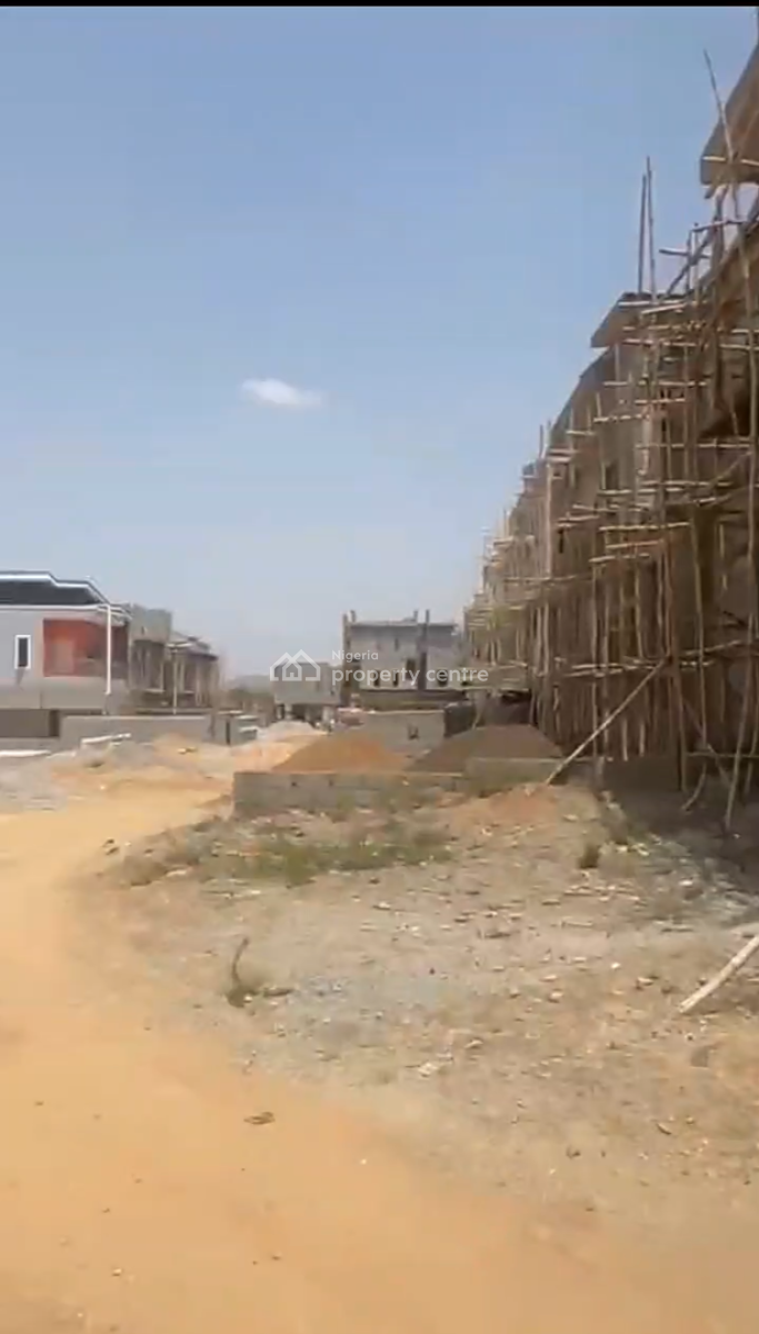 Buy and Build 250sqm Terraced Duplex Plot on a Tarred Road, Wuye, Abuja, Residential Land for Sale