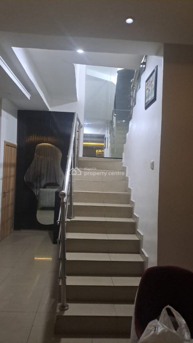 4 Bedrooms Trance with Bq, Chevron Right, Lekki, Lagos, Terraced Duplex for Rent