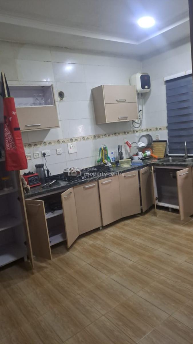 4 Bedrooms Trance with Bq, Chevron Right, Lekki, Lagos, Terraced Duplex for Rent