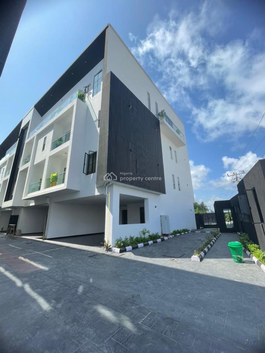 Luxurious 4 Bedroom Terrace Duplex + Bq, Gym & Pool, Ikate, Lekki, Lagos, House for Sale