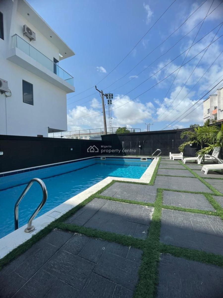 Luxurious 4 Bedroom Terrace Duplex + Bq, Gym & Pool, Ikate, Lekki, Lagos, House for Sale