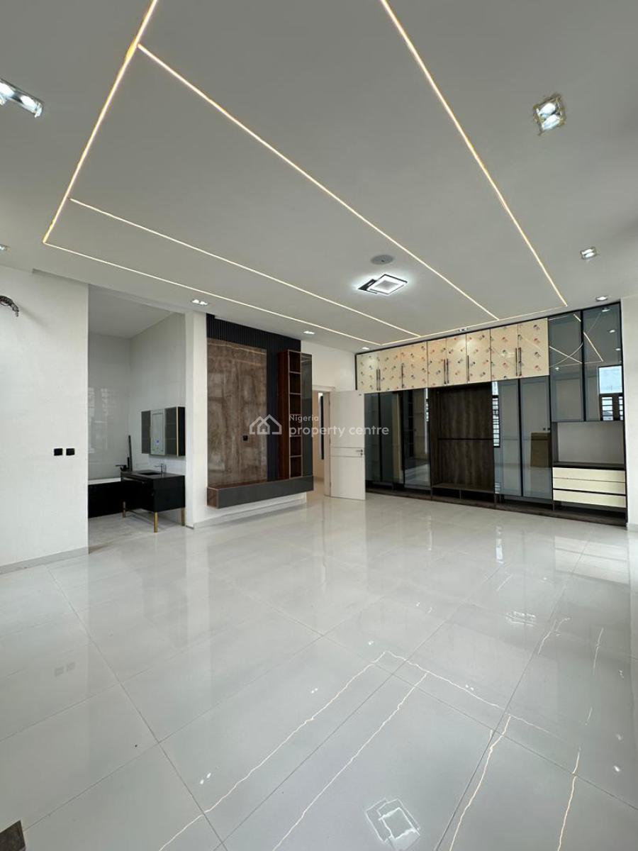 Exquisite Spacious 5 Bedroom Fully Detached Duplex with Bq and Pool, Chevron, Lekki, Lagos, Detached Duplex for Sale