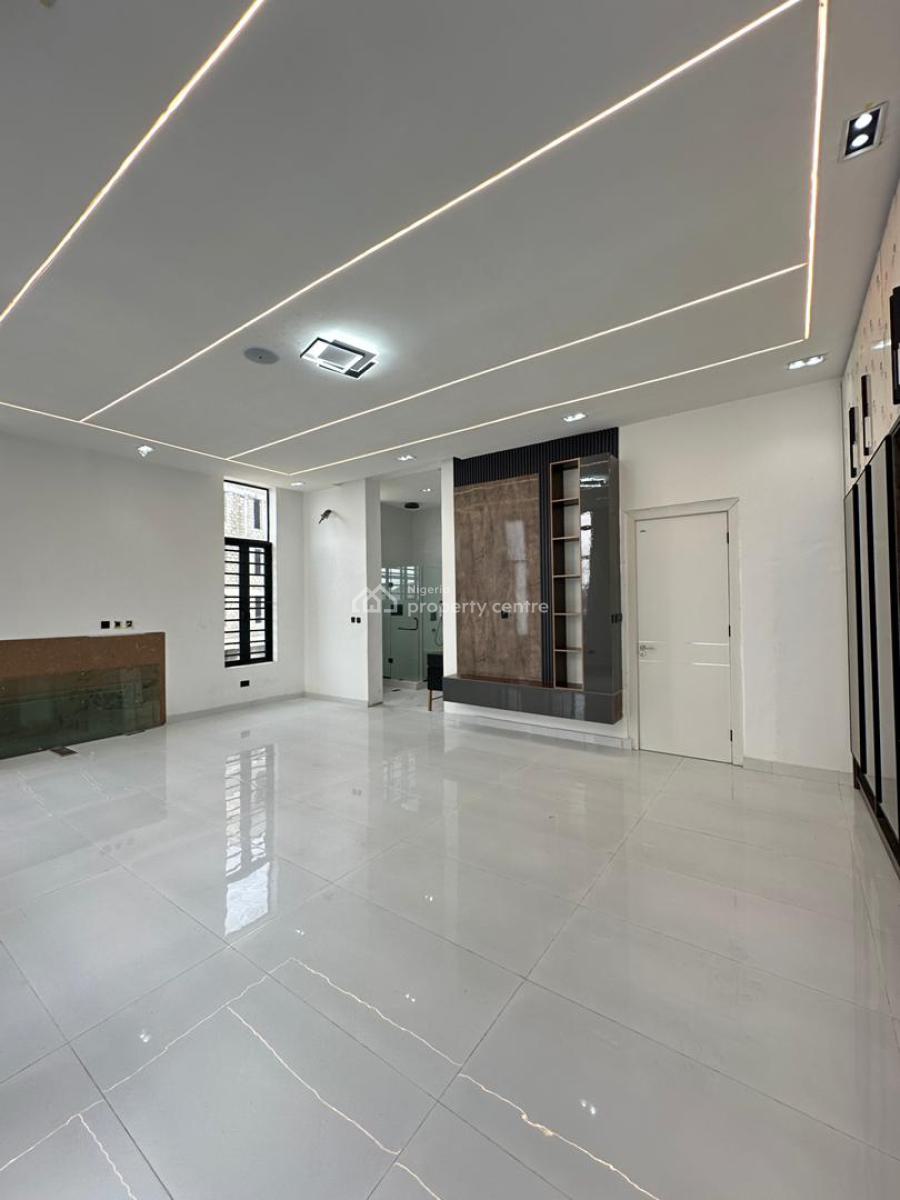 Exquisite Spacious 5 Bedroom Fully Detached Duplex with Bq and Pool, Chevron, Lekki, Lagos, Detached Duplex for Sale