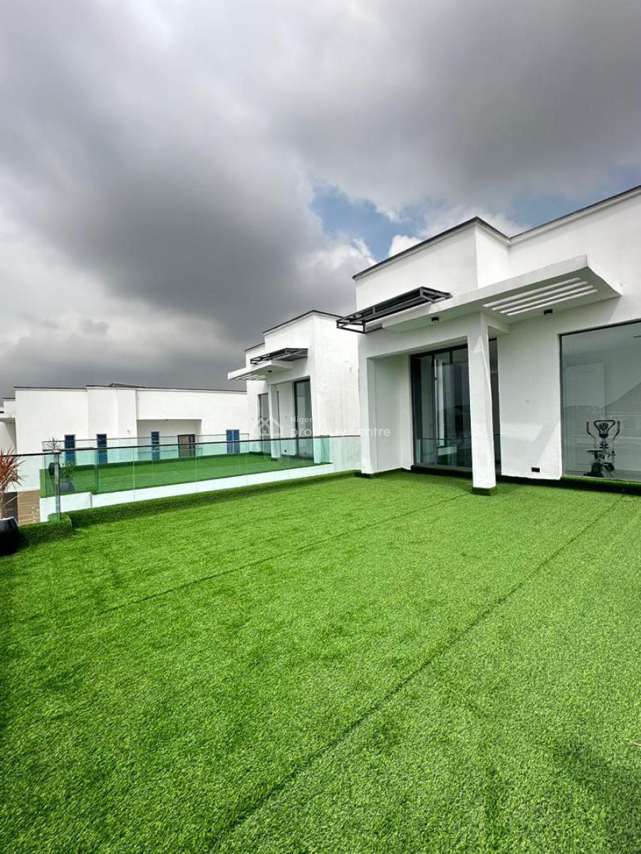 Spacious 5 Bedroom Detached Duplex W/ Bq, Pool, Cinema, Gym, Rooftop, Chevron, Lekki, Lagos, Detached Duplex for Sale